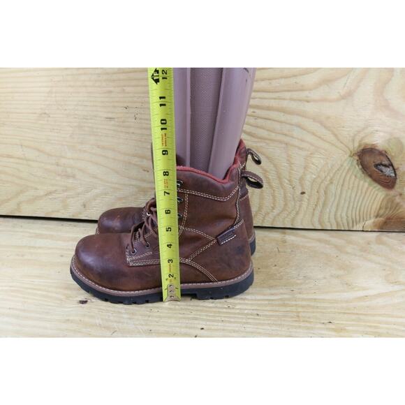 Keen Utility Boots Women 6M Brown Seattle Waterproof Steel Toe Work Gorpcore - Picture 7 of 9